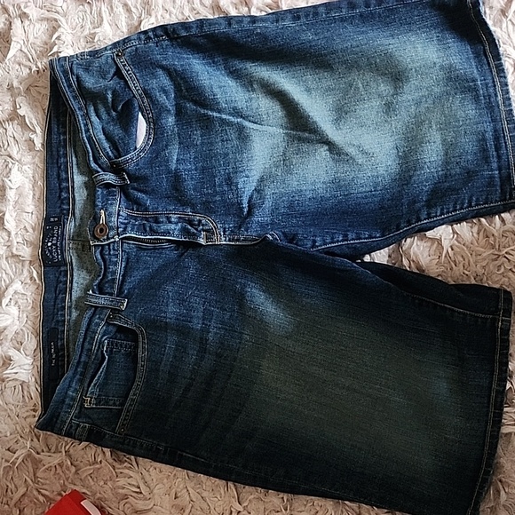 Lucky Brand denim shorts sz 14 - Picture 1 of 3